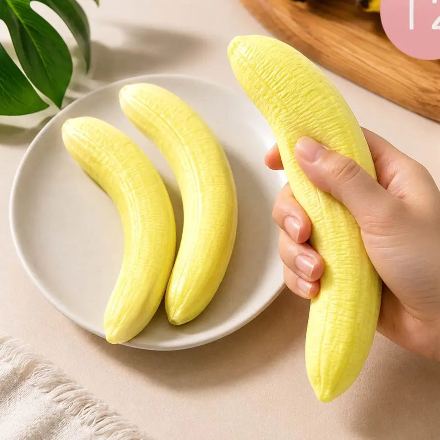 Banana Slow Rise Squishy Toy Sensibling Corp. Lil Tulips