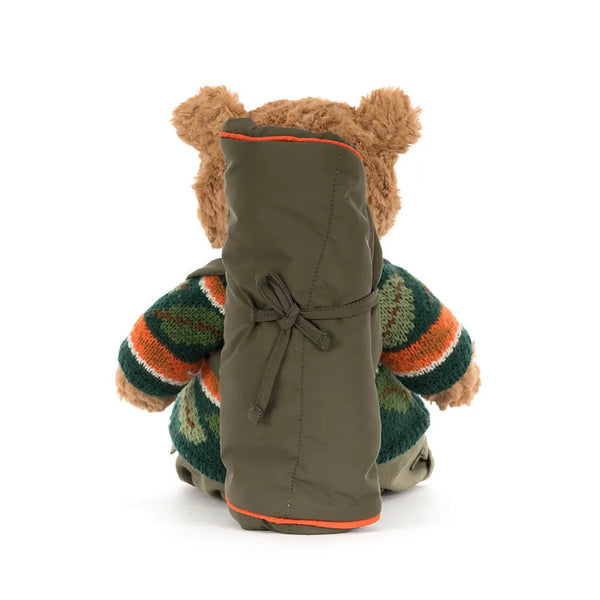 Bartholomew Bear Hiking Outfit Jellycat Lil Tulips