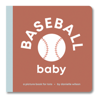Baseball Baby Board Book Left Hand Book House Lil Tulips