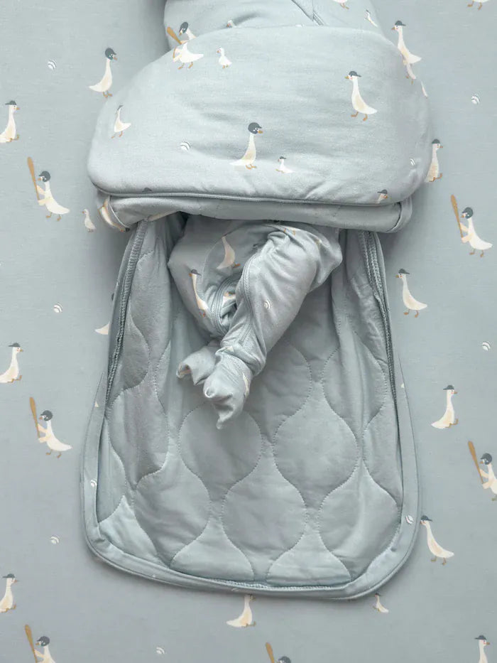 Baseball Goose Swaddle Sleep Sack 1.0 Tog Gunamuna Lil Tulips