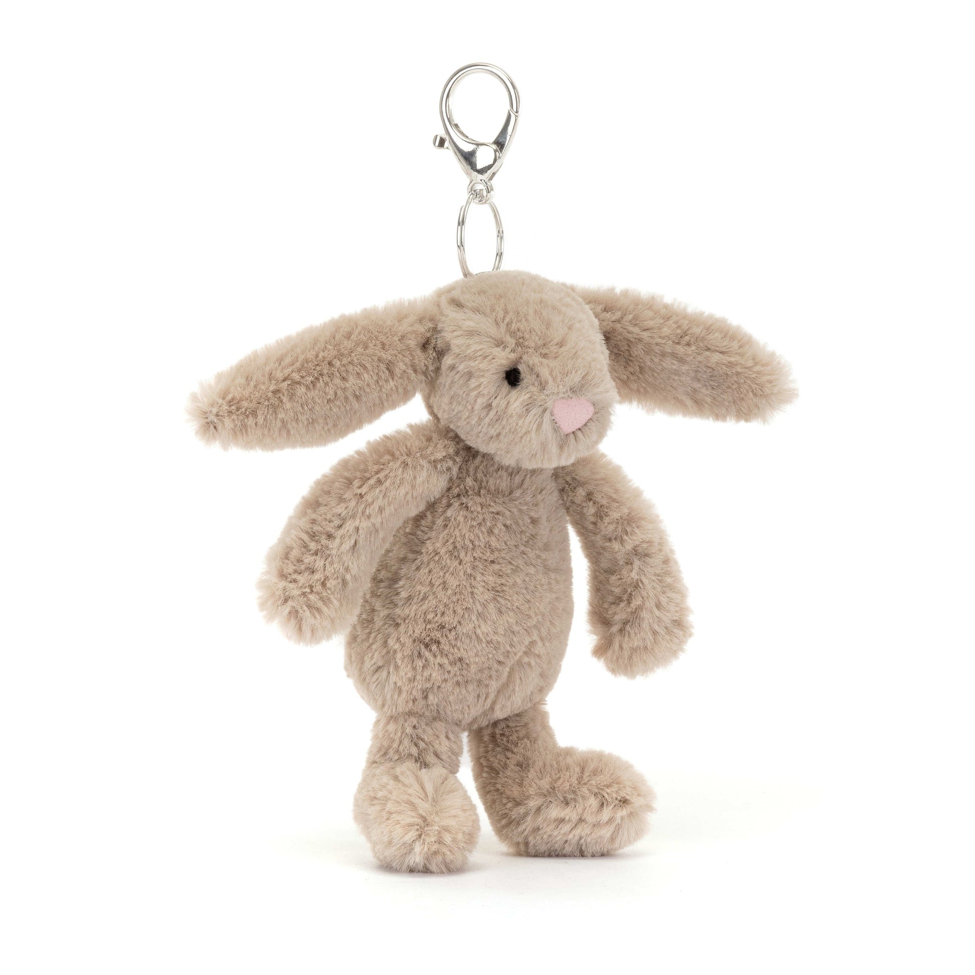 Bashful Beige Bunny Bag Charm Jellycat Lil Tulips