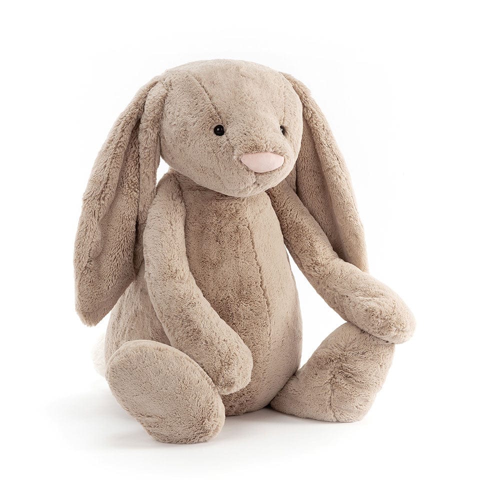 Bashful Beige Bunny Giant (Really Really Big) Jellycat Stuffed Animals Lil Tulips
