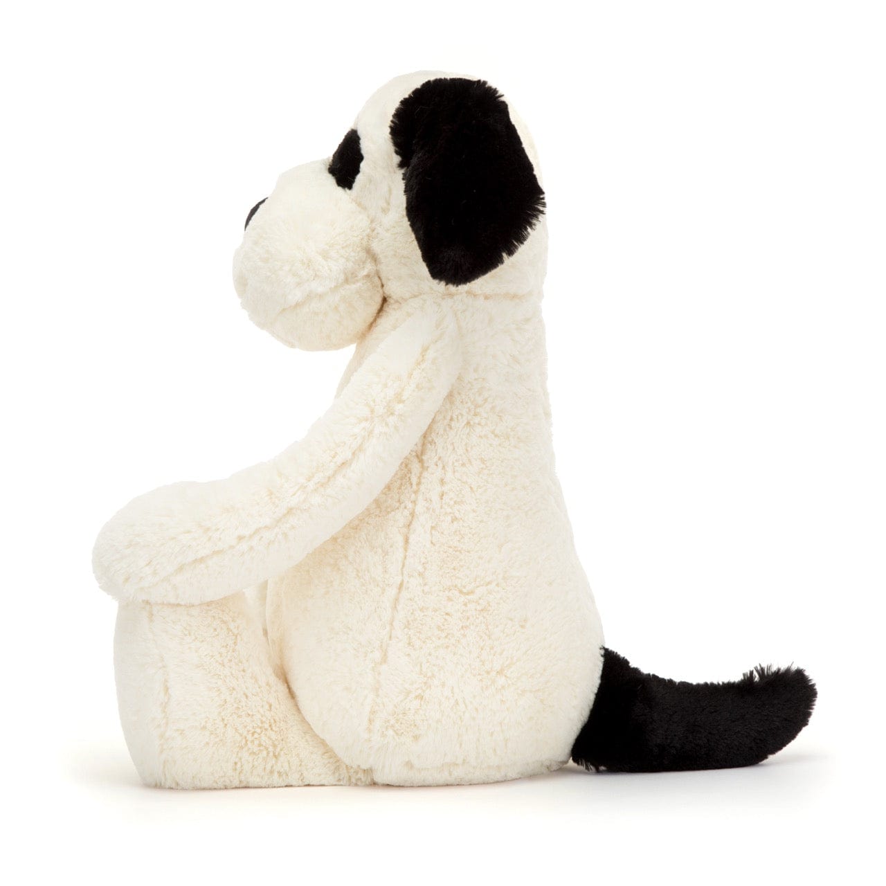 Bashful Black & Cream Puppy Really Big Jellycat Lil Tulips