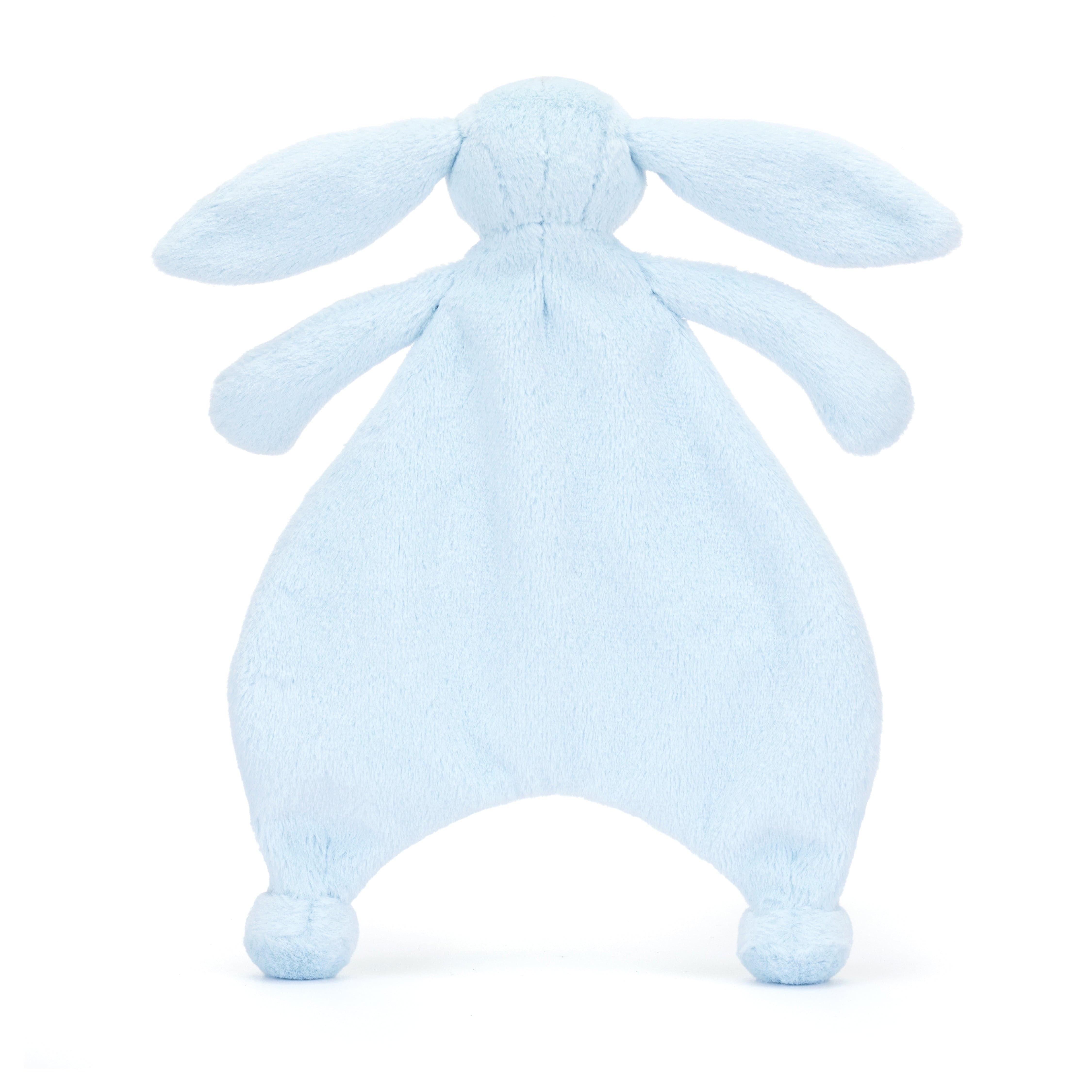 Bashful Blue Bunny Comforter JellyCat Lil Tulips