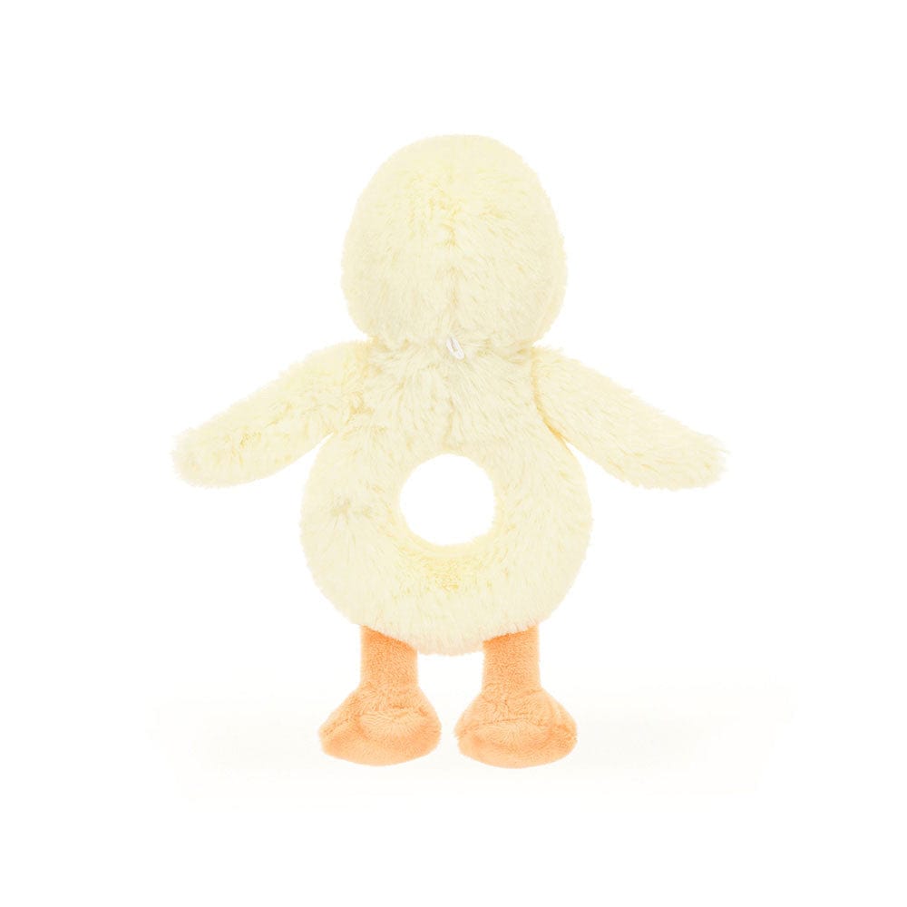 Bashful Duckling Ring Rattle Jellycat JellyCat Lil Tulips