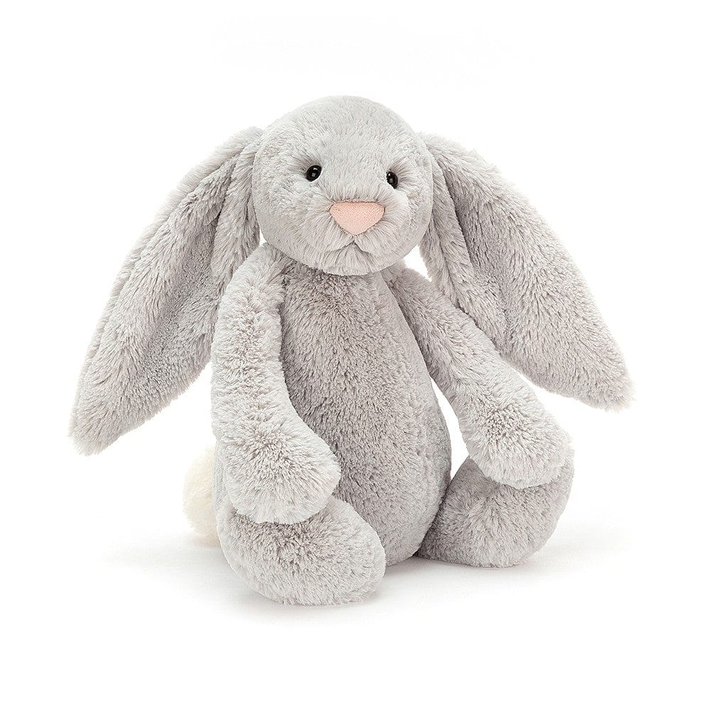 Bashful Grey Bunny Large JellyCat Stuffed Animals Lil Tulips