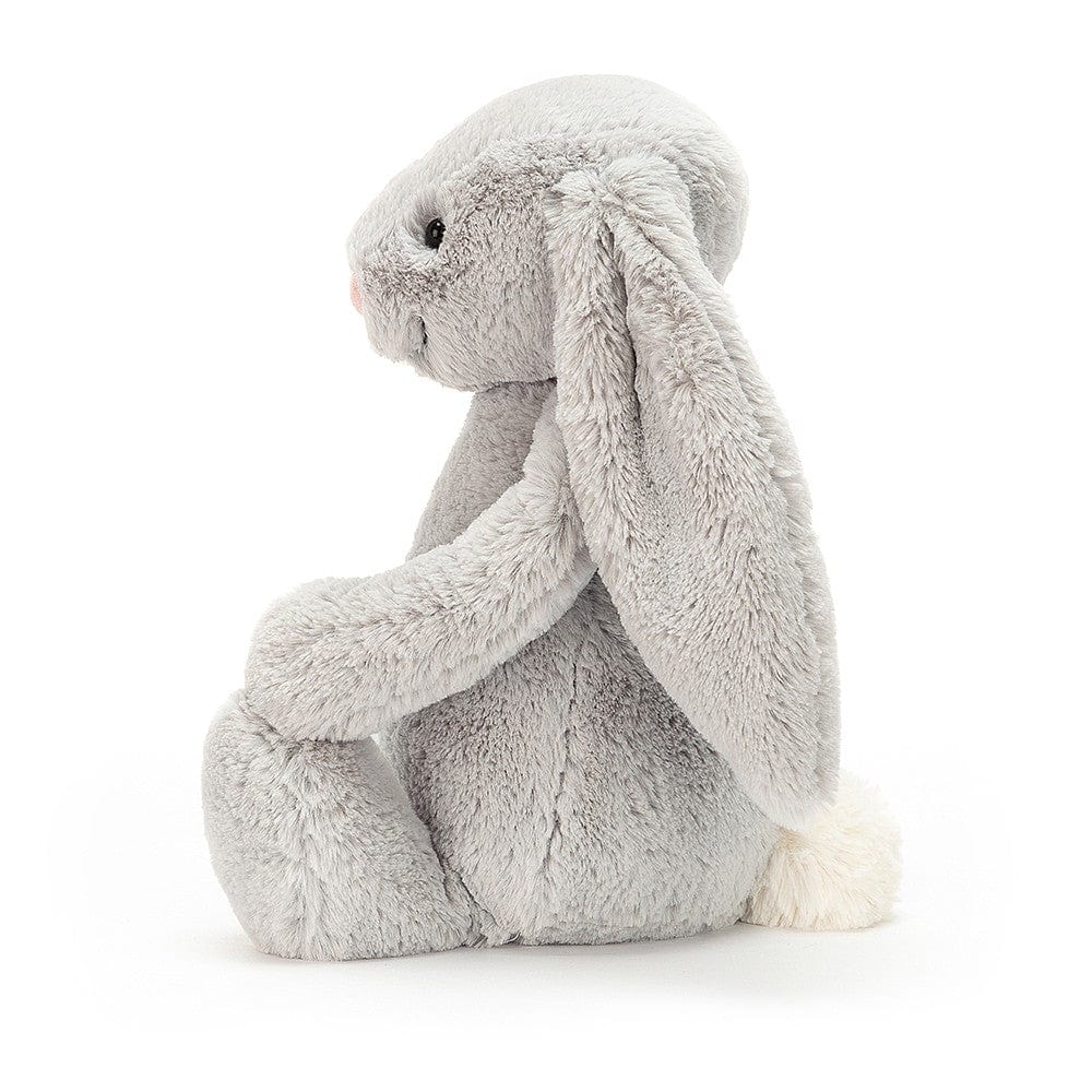 Bashful Grey Bunny Large JellyCat Stuffed Animals Lil Tulips