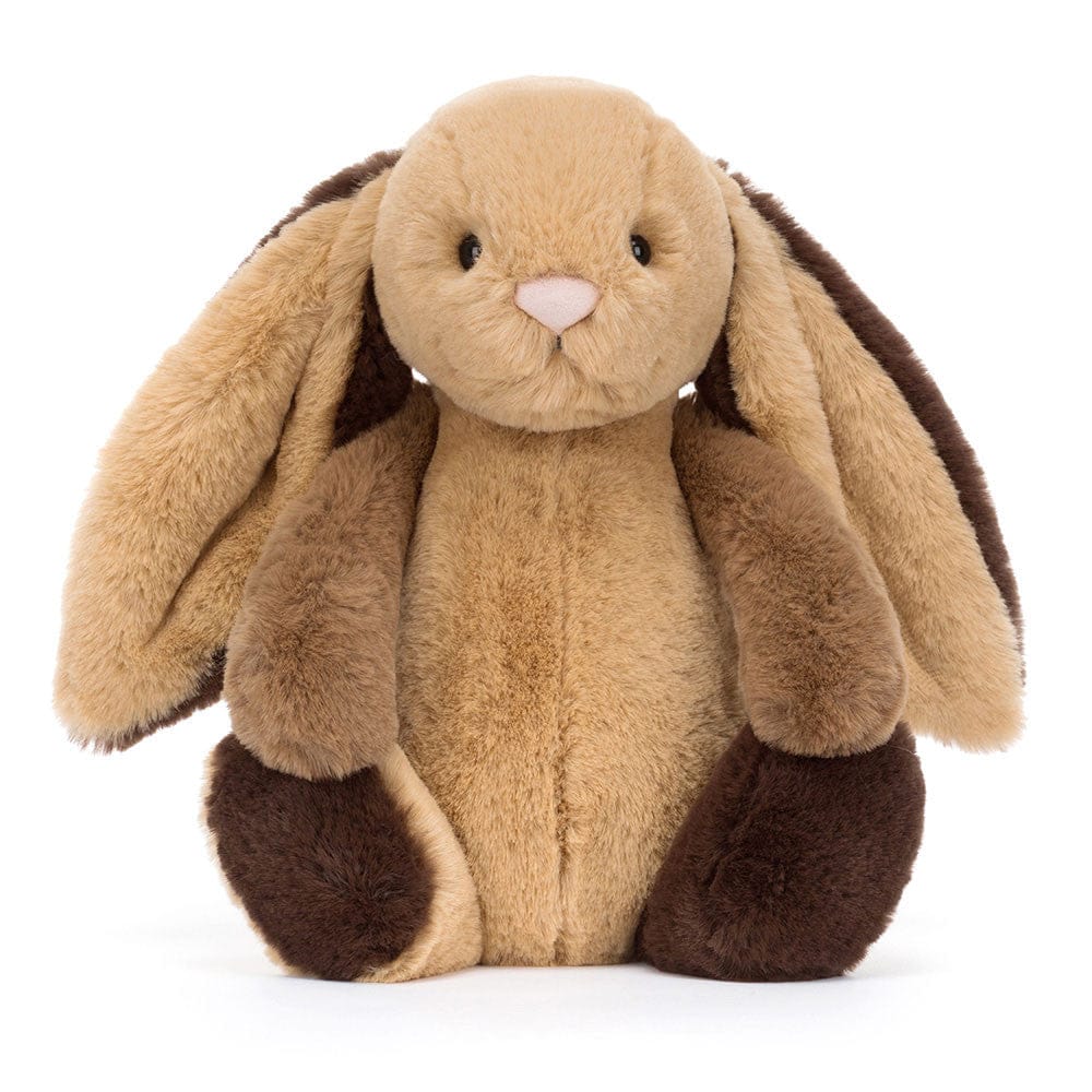 Bashful Patchwork Brown Bunny Original Jellycat Lil Tulips