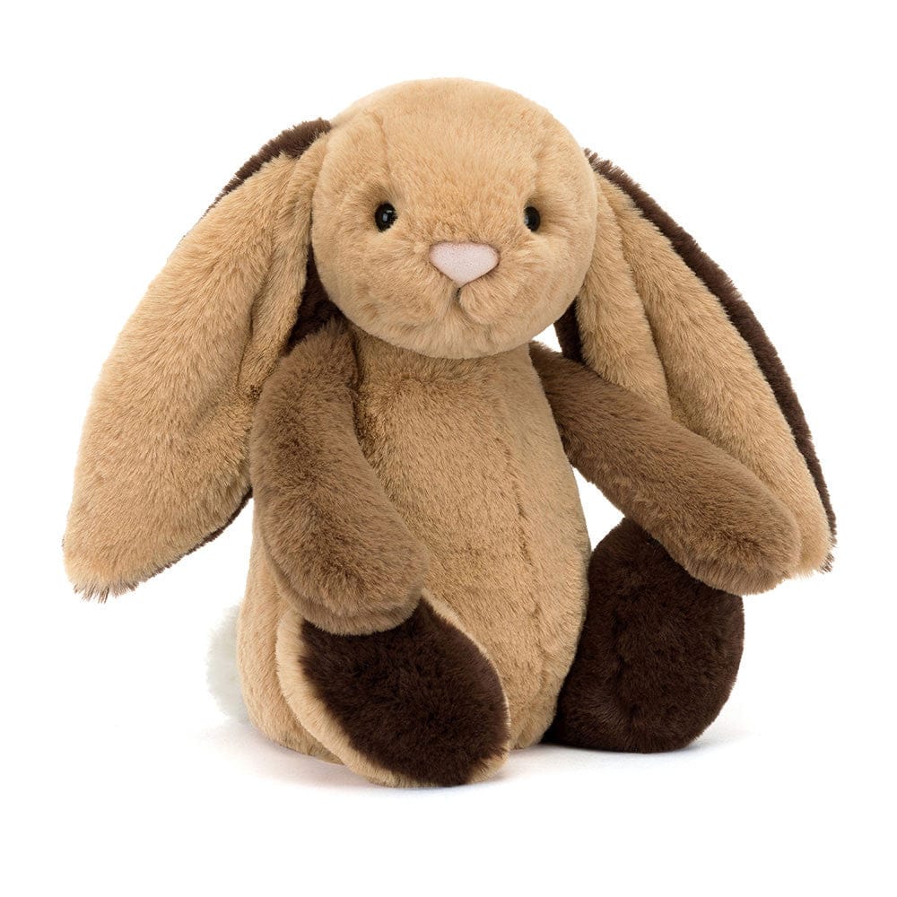 Bashful Patchwork Brown Bunny Original Jellycat Lil Tulips