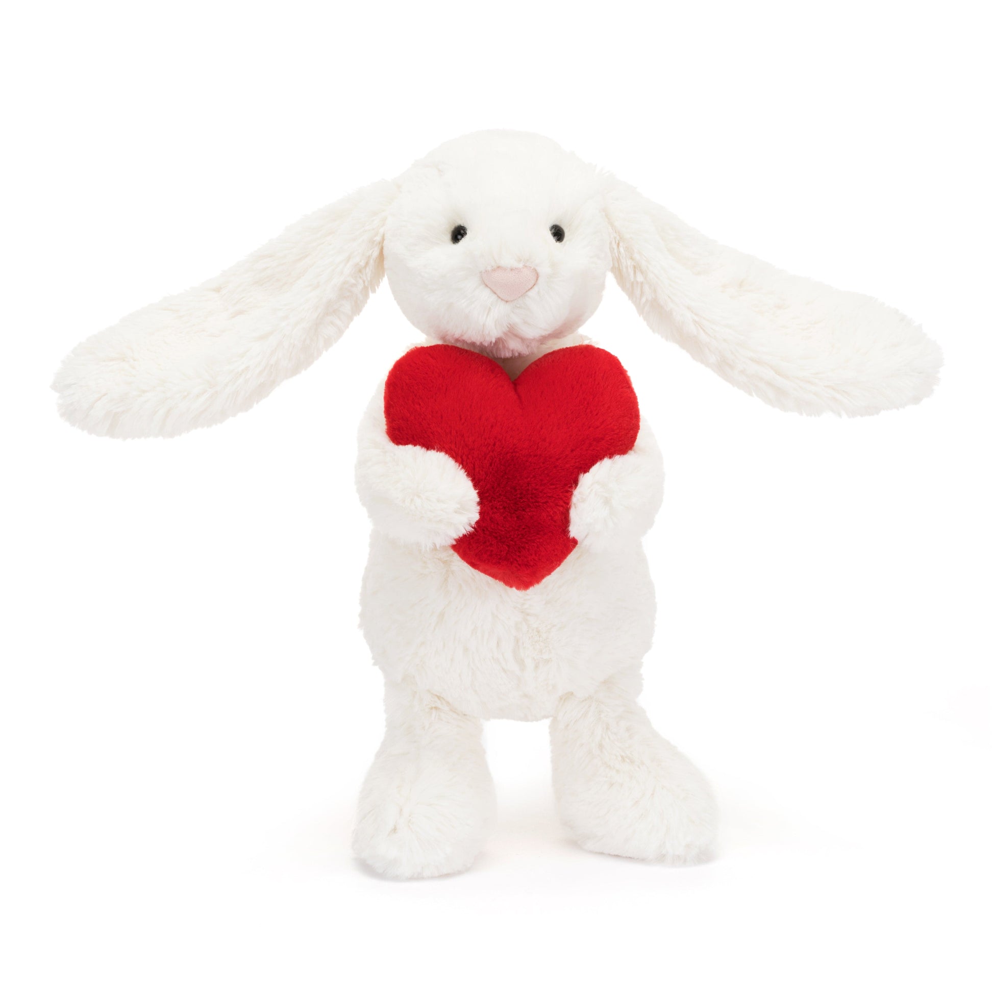 Bashful Red Love Heart Bunny Original Jellycat JellyCat Lil Tulips