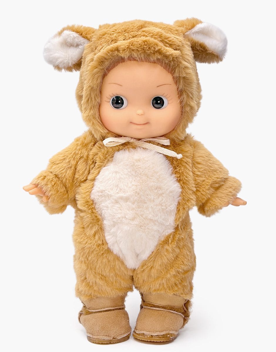 Basile Mini Panchas Doll - Camel Fawn Fantasia Outfit - 27 cm Minikane Lil Tulips