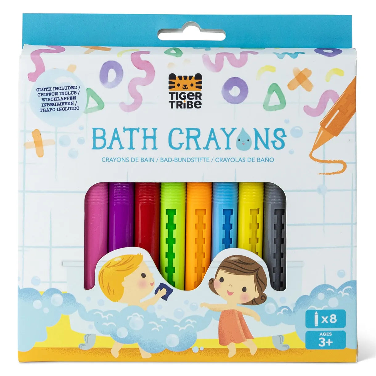 Bath Crayons Tiger Tribe Lil Tulips