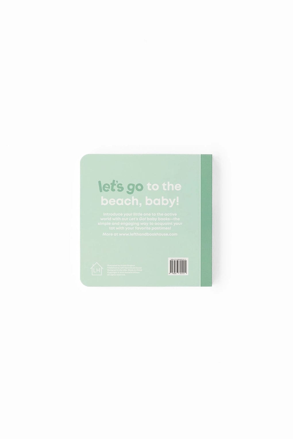 Beach Baby Board Book Left Hand Book House Lil Tulips