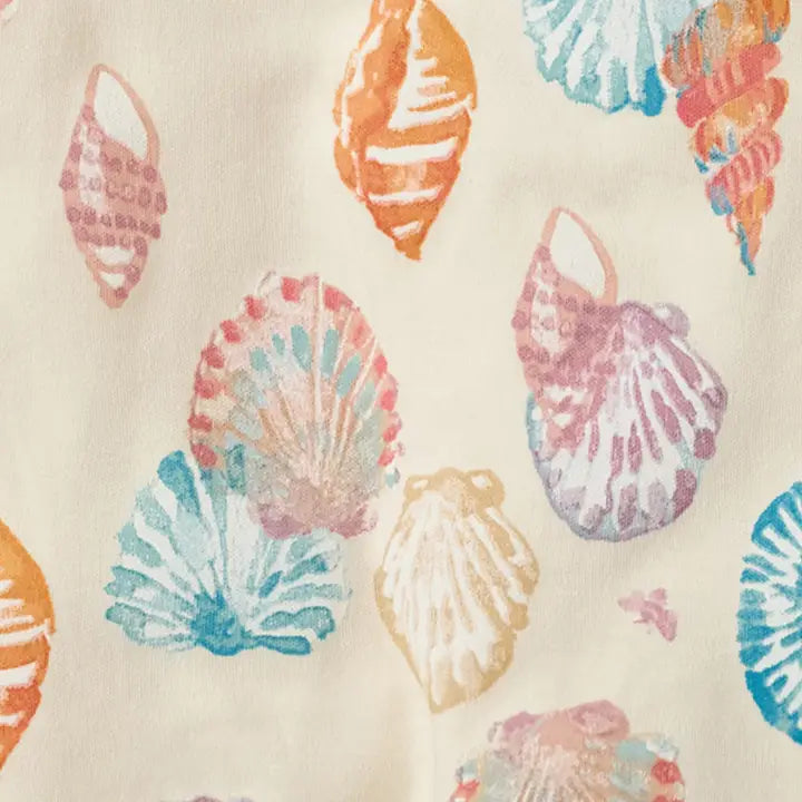 Beachcomber Organic Cotton Two-Piece Pajamas Burt's Bees Baby Lil Tulips