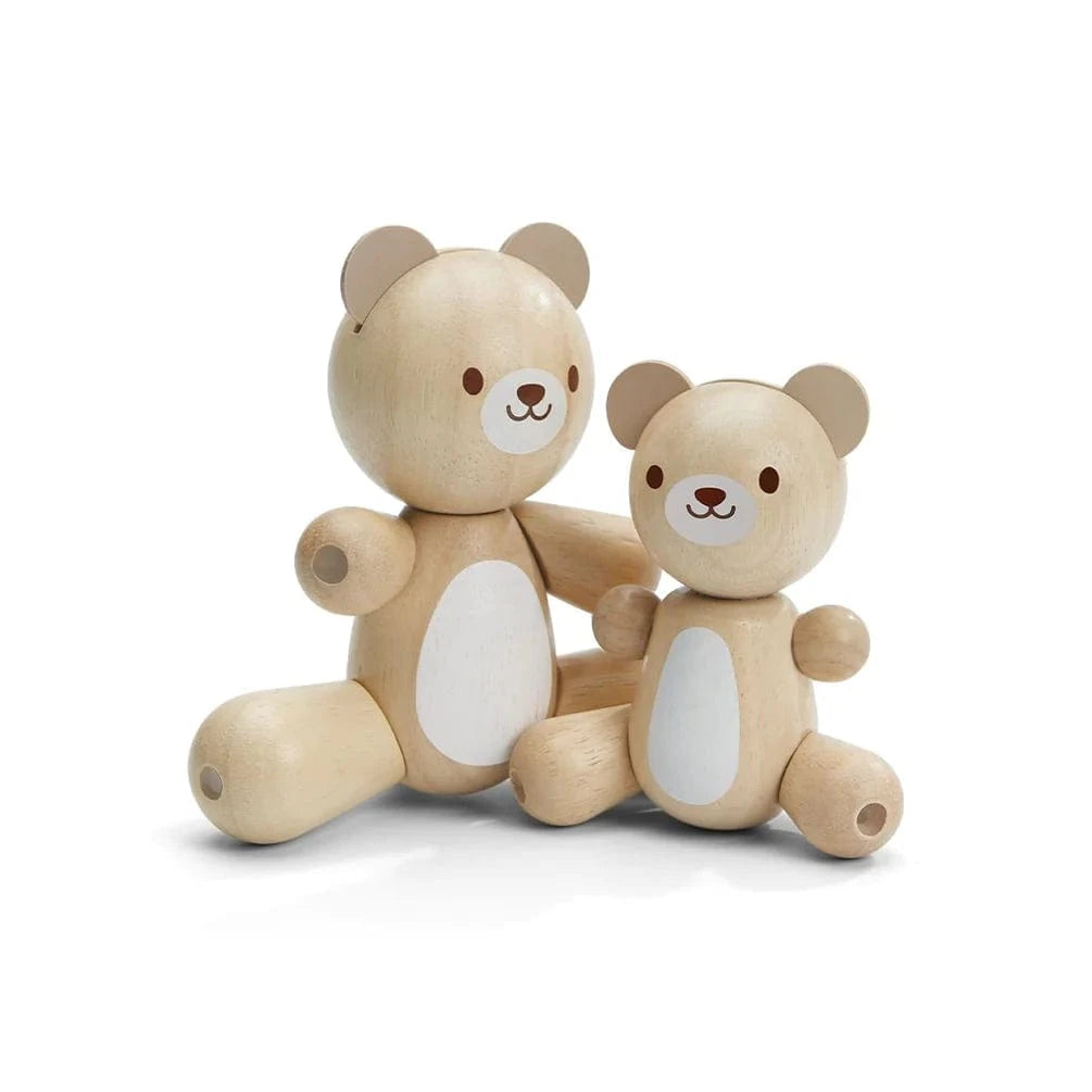 Bear & Little Bear Plan Toys Lil Tulips