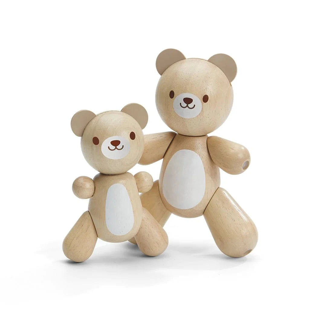 Bear & Little Bear Plan Toys Lil Tulips