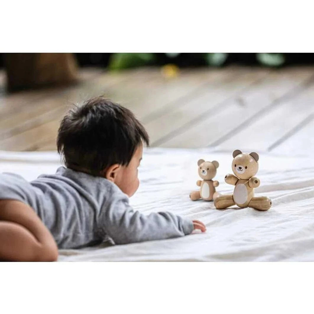 Bear & Little Bear Plan Toys Lil Tulips