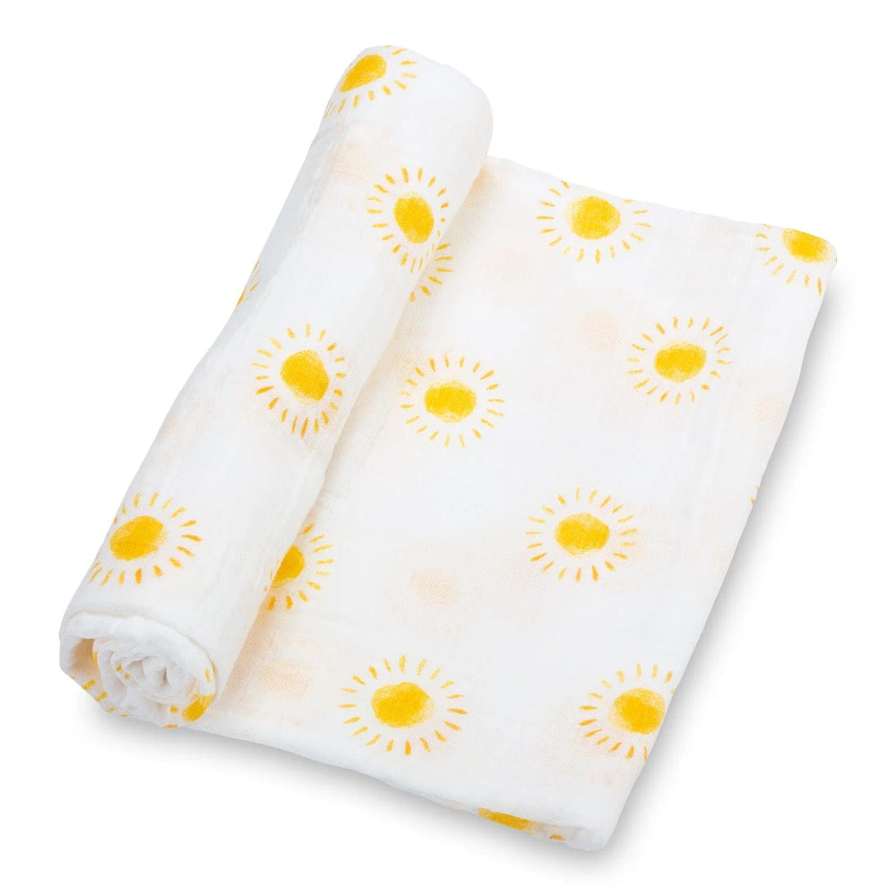 Beautiful Day Swaddle Blanket LollyBanks Lil Tulips