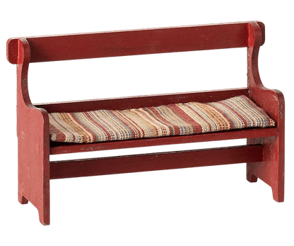 Bench, Mouse - Red Maileg Lil Tulips