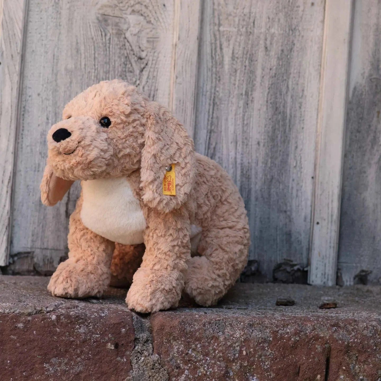 Berno Goldendoodle Dog Plush Stuffed Toy 14 inch Steiff Lil Tulips