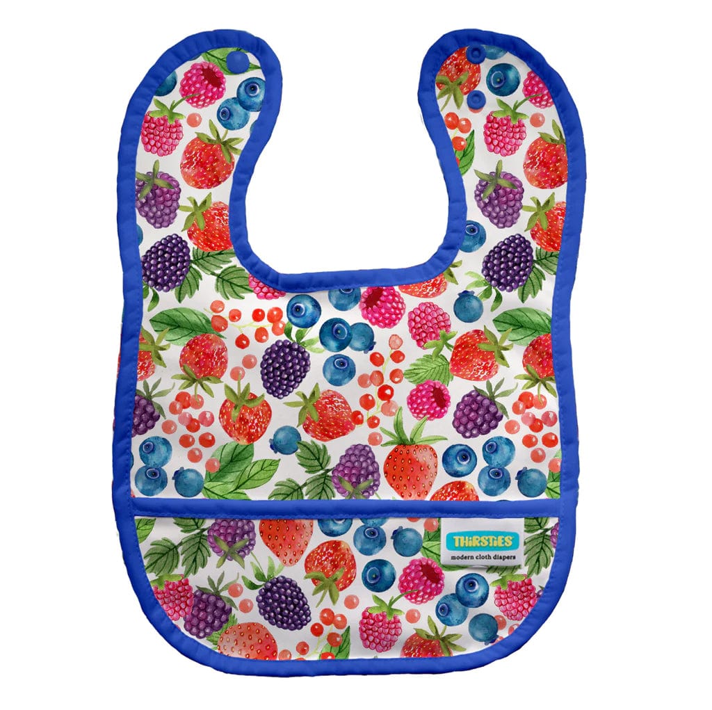 Berry Patch Pocket Bib Thirsties Bibs Lil Tulips