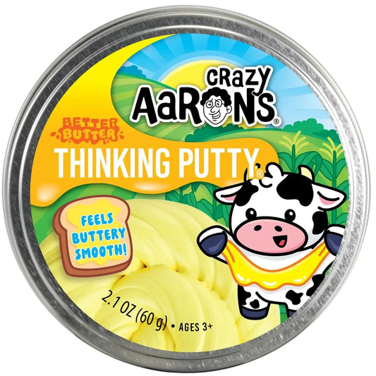 Better Butter - Full Size 4" Thinking Putty Tin Crazy Aaron's Putty World Lil Tulips