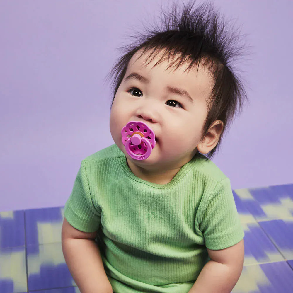 BIBS Boheme 2 Pack - Bubblegum/Peri Bibs Pacifier Lil Tulips