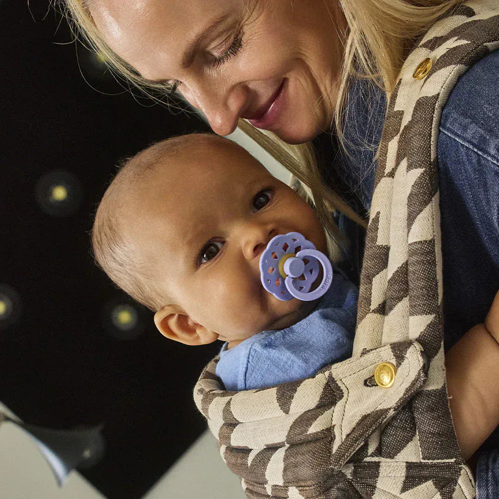 BIBS Boheme 2 Pack - Ivory/Hush Bibs Pacifier Lil Tulips