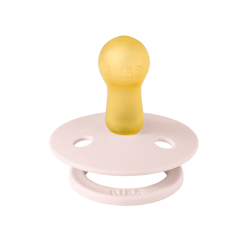 BIBS Colour 2 Pack - Pale Butter/Petal Bibs Pacifier Lil Tulips