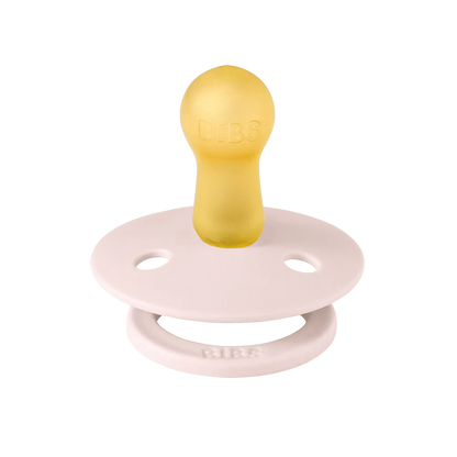 BIBS Colour 2 Pack - Pale Butter/Petal Bibs Pacifier Lil Tulips