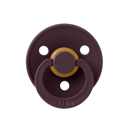 BIBS Colour - Plum SINGLE Bibs Pacifier Lil Tulips