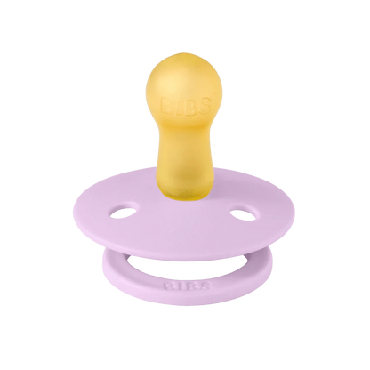BiBS Pacifier 2 Pack - Violet Sky/Pumpkin Bibs Pacifier Lil Tulips