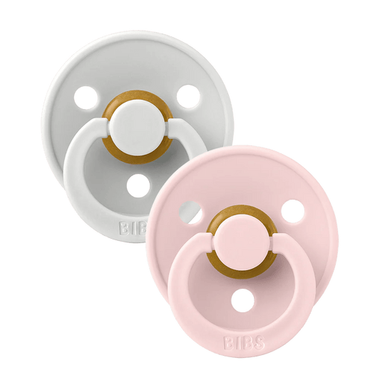 BIBS Pacifier 2 PK Blossom/Haze Bibs Pacifier Lil Tulips