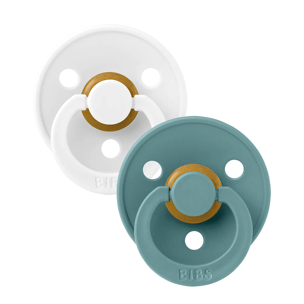 White bibs deals pacifier