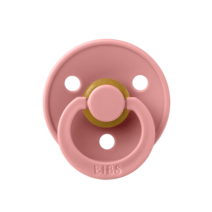 BIBS Pacifier 2 PK Pale Butter/ Dusty Pink Bibs Pacifier Lil Tulips