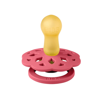 BiBS Pacifier Boheme 2 PACK - Dusty Pink/Coral Bibs Pacifier Lil Tulips