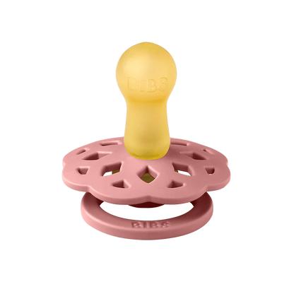 BiBS Pacifier Boheme 2 PACK - Dusty Pink/Coral Bibs Pacifier Lil Tulips