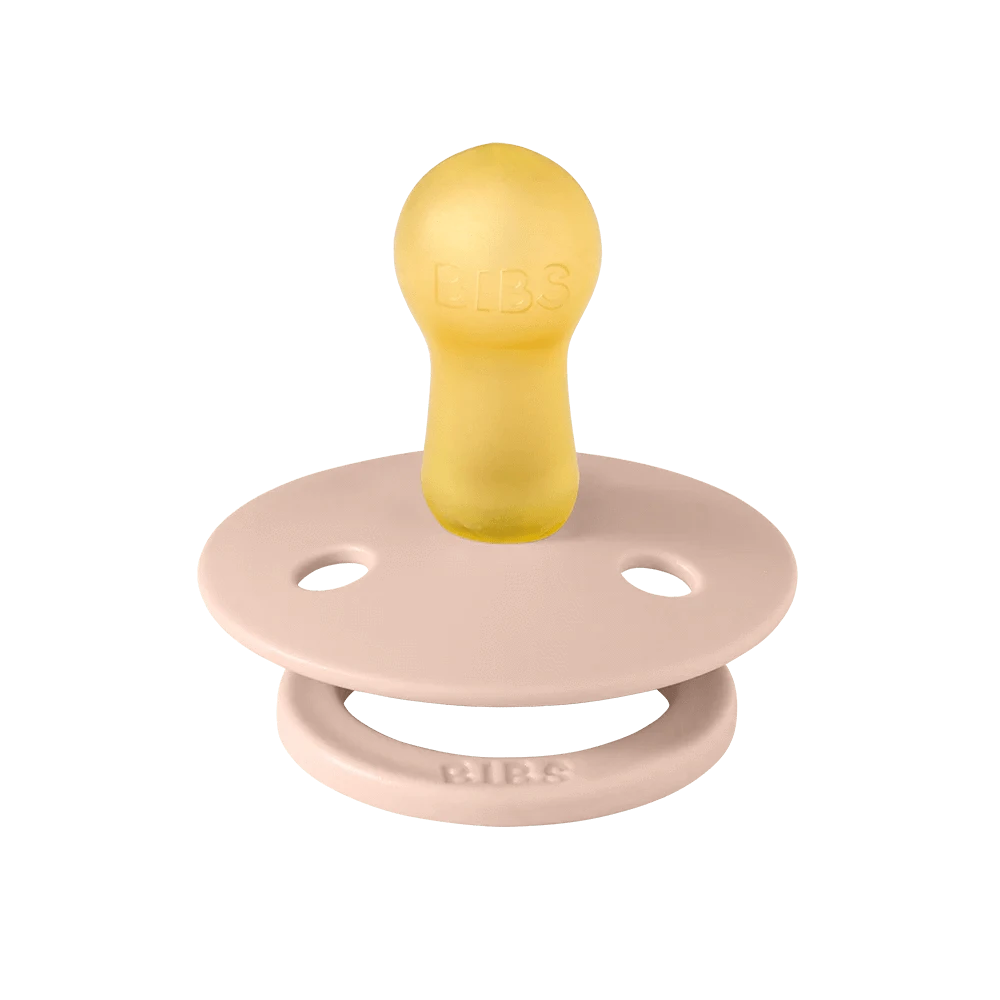 BiBS Pacifier Studio Colour 2 Pack Block - Blush Mix Bibs Pacifier Lil Tulips