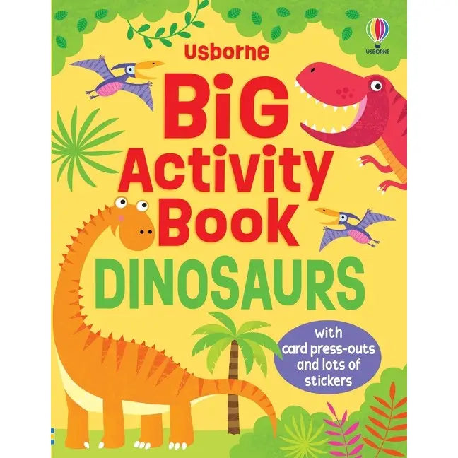 Big Activity Book Dinosaurs Harper Collins Childrens Lil Tulips