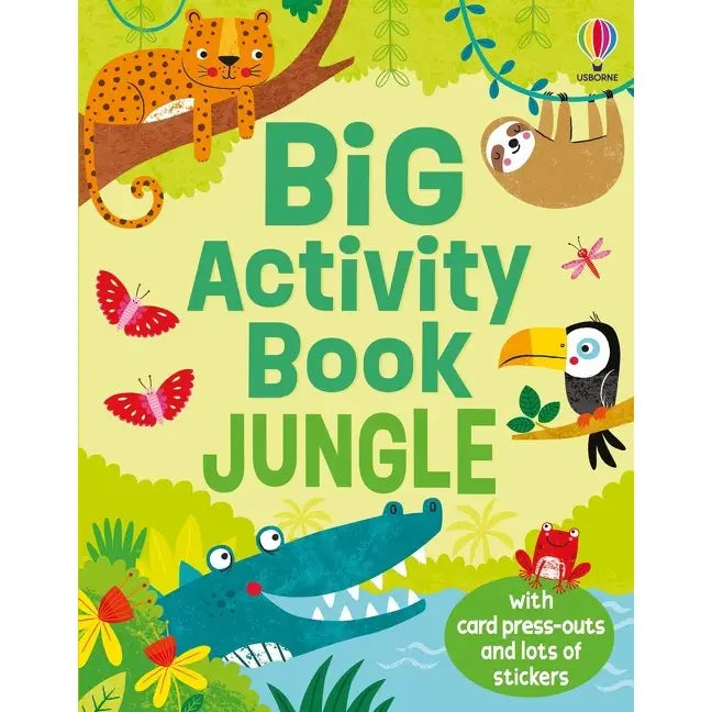 Big Activity Book Jungle Harper Collins Childrens Lil Tulips