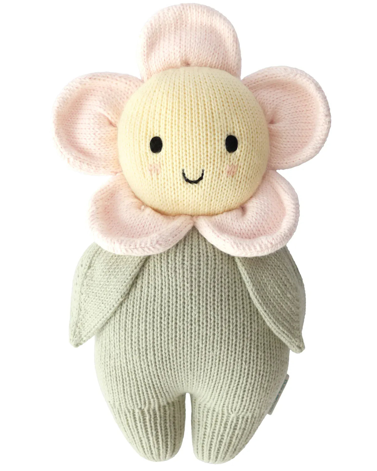 Big Baby Daisy Hand Knit cuddle+kind Lil Tulips