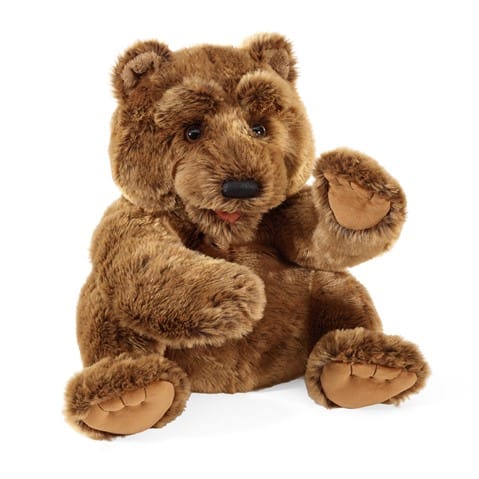 Big Bear Hand Puppet Folkmanis Puppets Lil Tulips