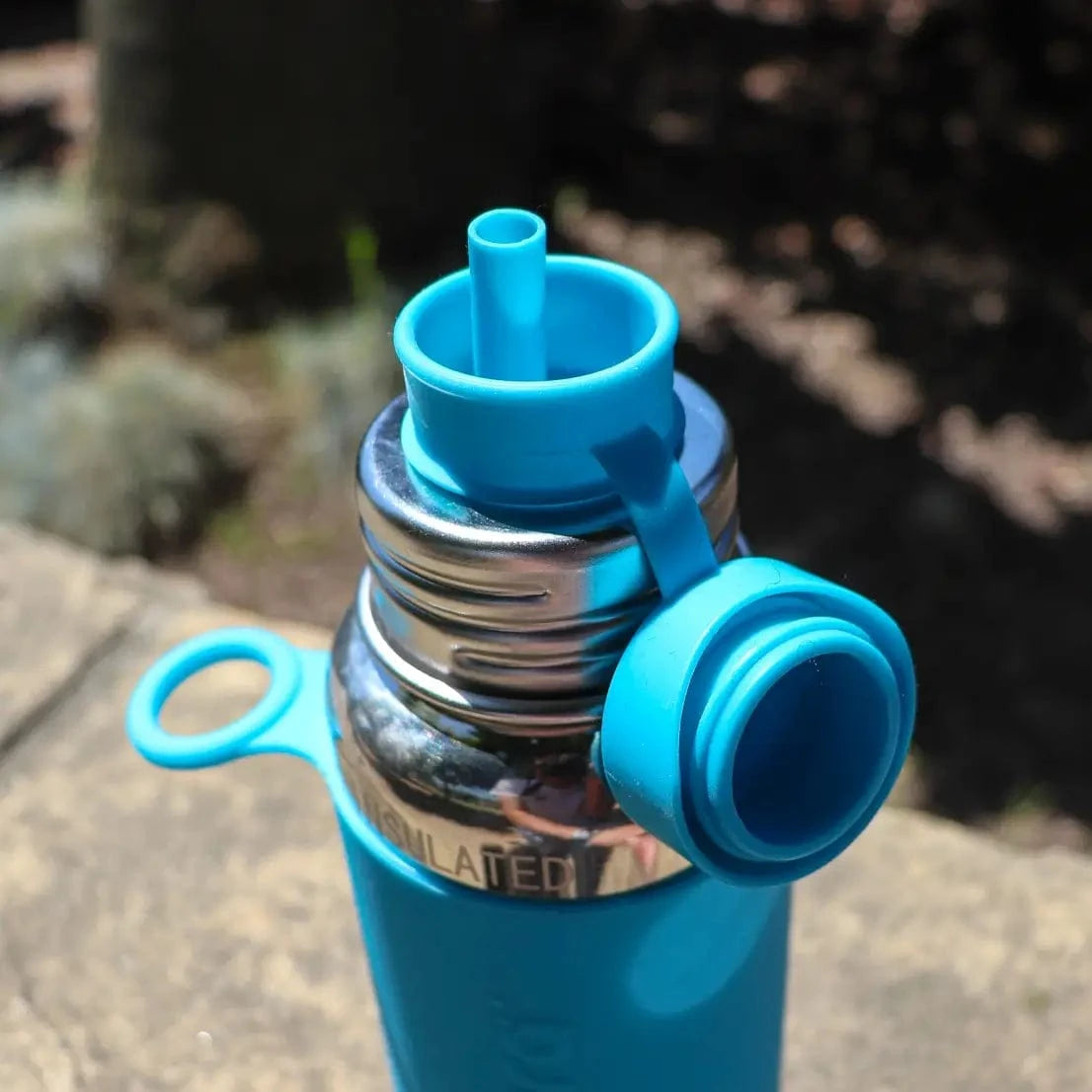 Big Mouth® Sport Straw - Mint Pura Stainless Lil Tulips