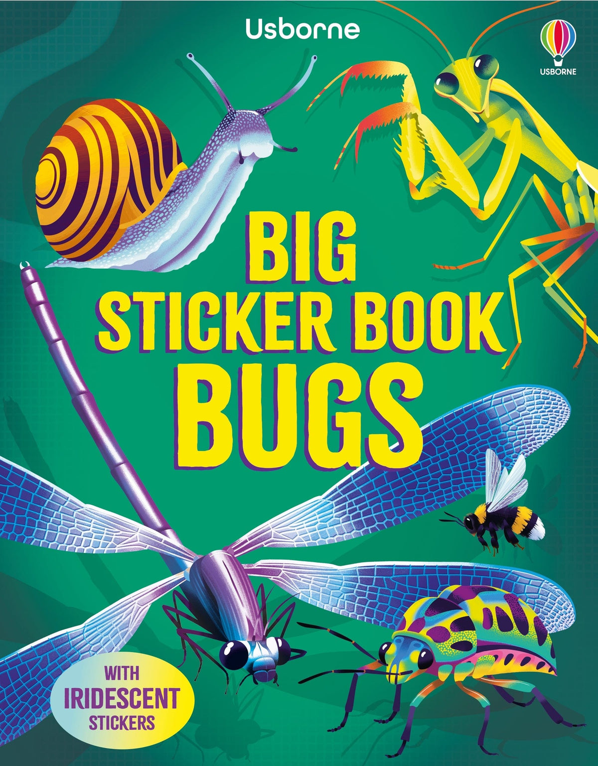 Big Sticker Book Bugs Harper Collins Children's Lil Tulips
