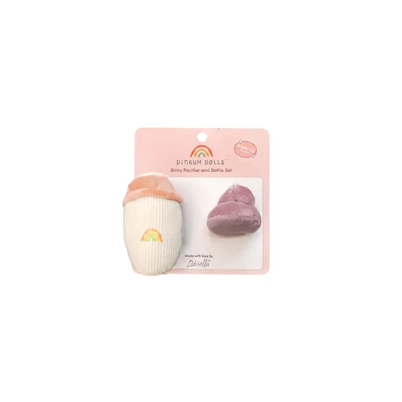 Binky Magnetic Bottle & Pacifier Set Olli Ella Lil Tulips