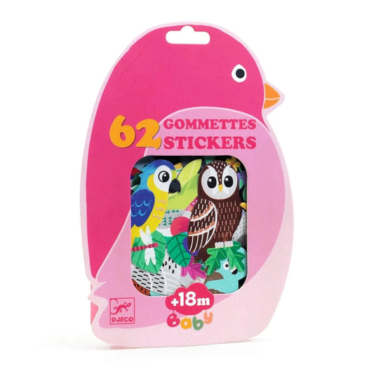 Birds Baby Stickers Djeco Lil Tulips