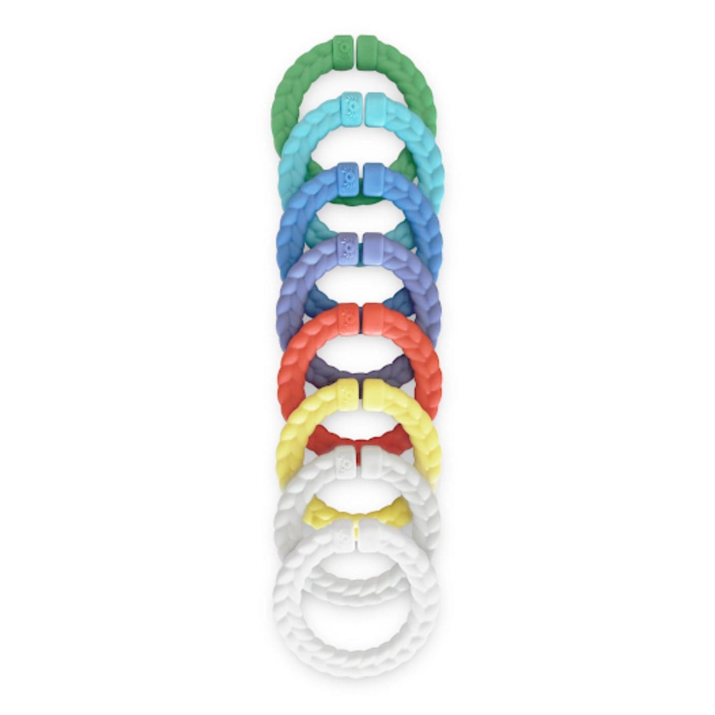 Bitzy Bespoke Itzy Rings™ Linking Ring Set PRIMARY Itzy Ritzy Lil Tulips