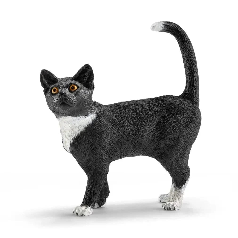 Black Cat Standing Farm Animal Toy | Schleich