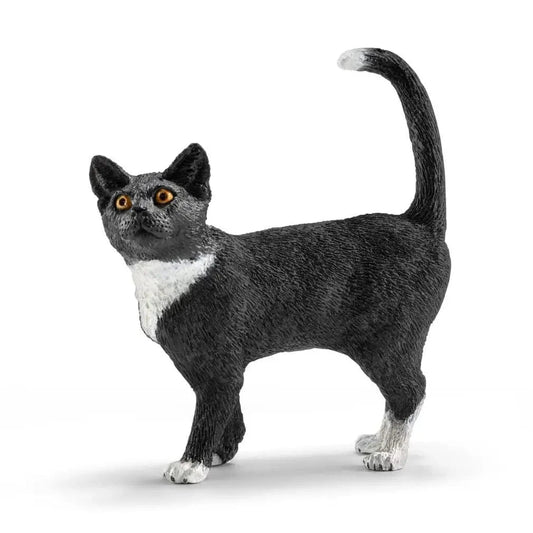 Black Cat Standing Farm Animal Toy Schleich Lil Tulips