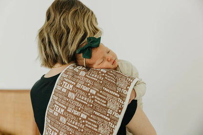 Blitz Burp Cloth Set Copper Pearl Lil Tulips